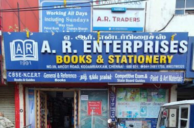 AR Enterprises Book store in Chennai